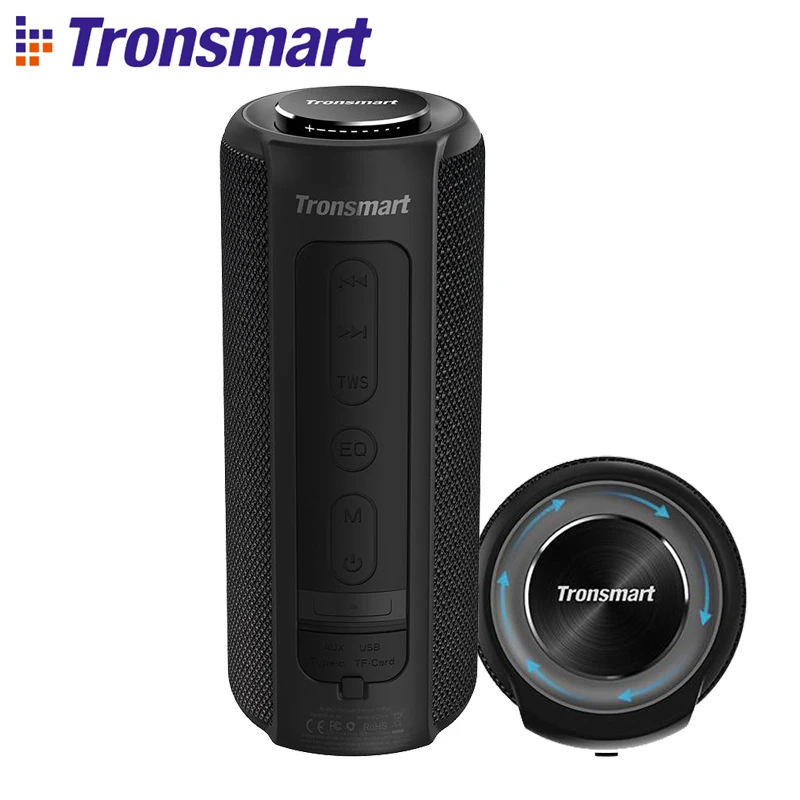 Tronsmart Element T6 Plus Портативный bluetooth динамик SoundPulse с максимальным выходом 40 Вт