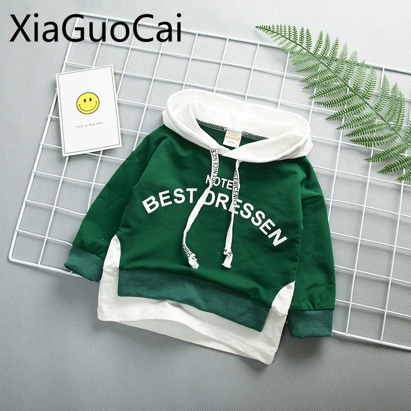 

Autumn Fashion Baby Coats Long Sleeve Boy Hooded Jackets Children Baby Korean Casual Boy Hoodies