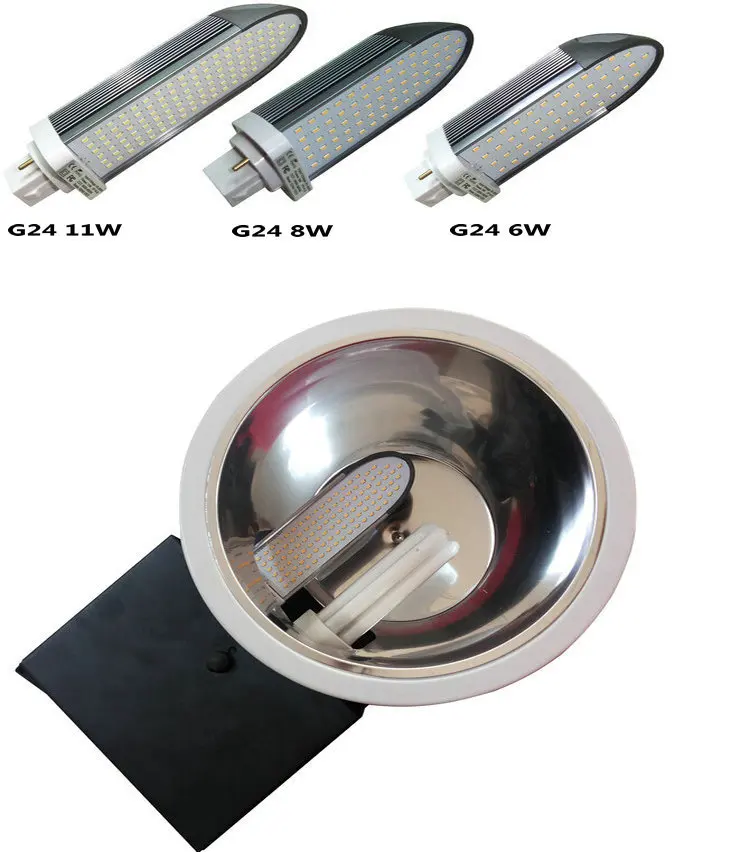

Free shipping LED G24 E27 SMD 5630 LED Corn Lamp 6W 8W 11W LED light Bulb AC85-265V white/warm white LED Bulb