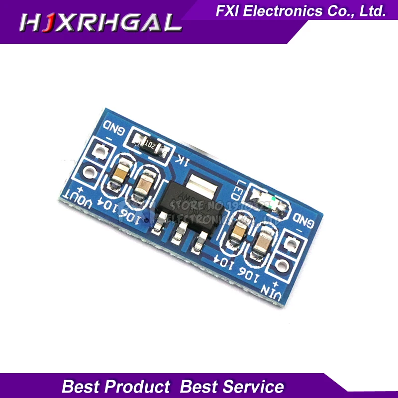 

10pcs High Quality 5V to 3.3V For DC-DC Step-Down Supply Buck Module AMS1117 3.3V LDO 800MA AMS1117-3.3V new