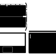 Специальные виниловые наклейки для ноутбука из углеродного волокна для нового lenovo IdeaPad Miix 520 520-12IKB 12," планшета