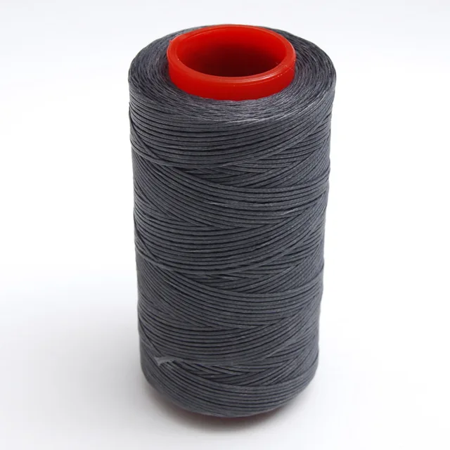 Wine red 250 Meter 1mm Flat Waxed Wax Thread Cord Sewing Craft for DIY  Leather Hand Stitching 12