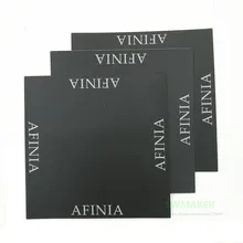5 pcs tiertime UP/AFINIA 3D parti della stampante 5.5 pollici x 5.5 pollici PC Superficie di Stampa Copriletto/calore carta per Stampanti H-Series 3D(China)