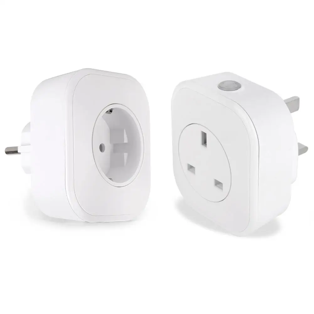 

Smart Home Socket Mobile Phone APP Remote Voice Control Timing USB Remote Control EU UK Standard Socket WIFI Smart Socket