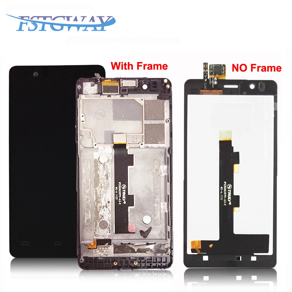 

FSTGWAY For BQ Aquaris E4.5 LCD Display +Touch Screen Assembly LCD Digitizer With Frame+Free Tools