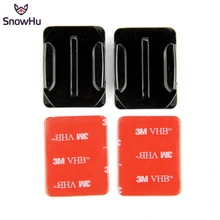 SnowHu for gopro accessories Curved Surface Base 2 x Curved mount 3M VHB Adhesive Sticky for Go Pro Hero 7 6 5 xiaomi yi GP11 SnowHu for gopro accessories Curved Surface Base 2 x Curved mount 3M VHB Adhesive Sticky for Go Pro Hero 7 6 5 xiaomi yi GP11