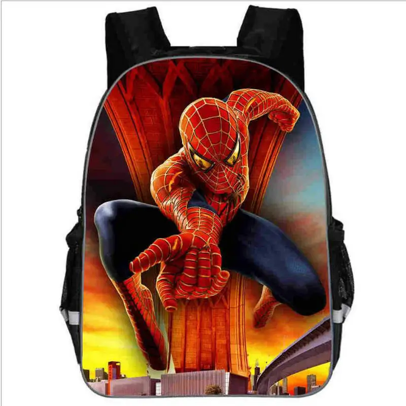 

Fashion Super Hero Spider Man School Backpacks Kindergarten Book Bag SpiderMan Bag Casual Children School Bags Mochila Infantil