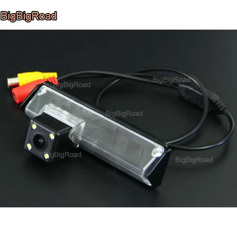

BigBigRoad For Mitsubishi Montero Pajero Sport Grandis Challenger Nativa Car Rear View Reverse Backup parking camera waterproof