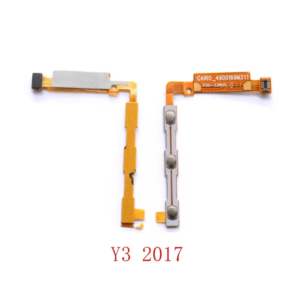 

Power On/Off Key + Volume Up/Down Side Button Flex Cable/sidebutton strip for Huawei Y3 2017