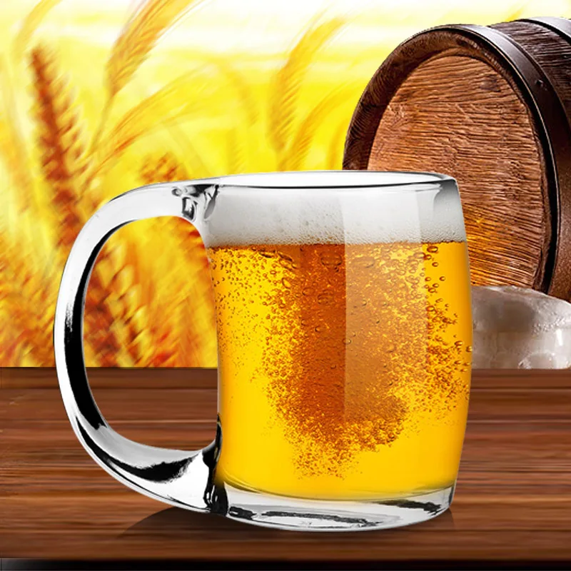 

Creative Cyclone Lead Free Glass Beer Cup Personalized Wine Glass Restaurant Hotel Bar Club Tea Boiling Water Bottle Drinking