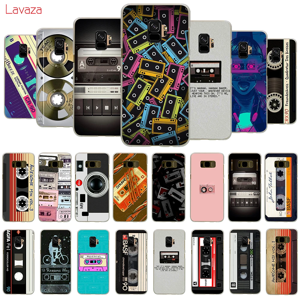 

Lavaza Original Retro Cassette Tape Hard Phone Case for Samsung Galaxy A10 A30 A40 A50 A70 M10 M20 M30 Cover