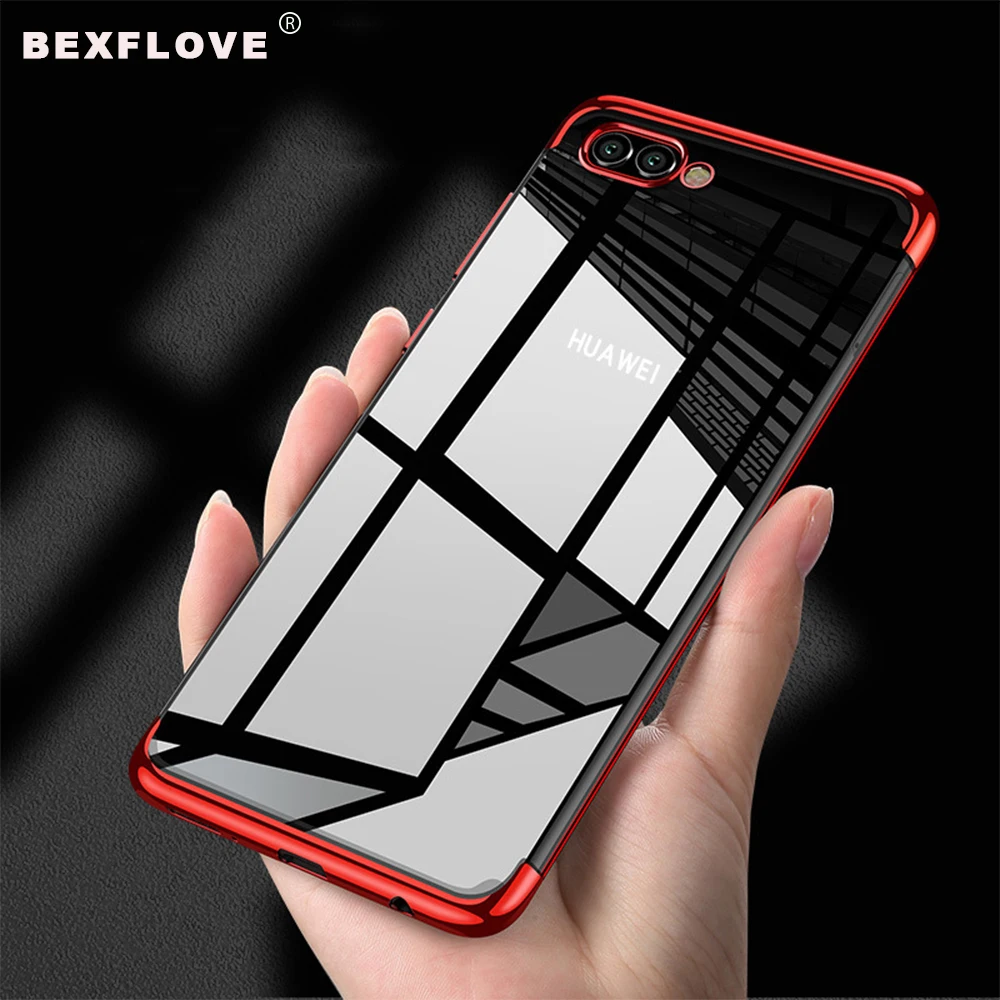 

BEXFLOVE Case For Huawei P smart Case For Honor 9 Lite Case Soft Laser Plating Capa For Huawei Honor 10 Lite Case For Honor 10 9