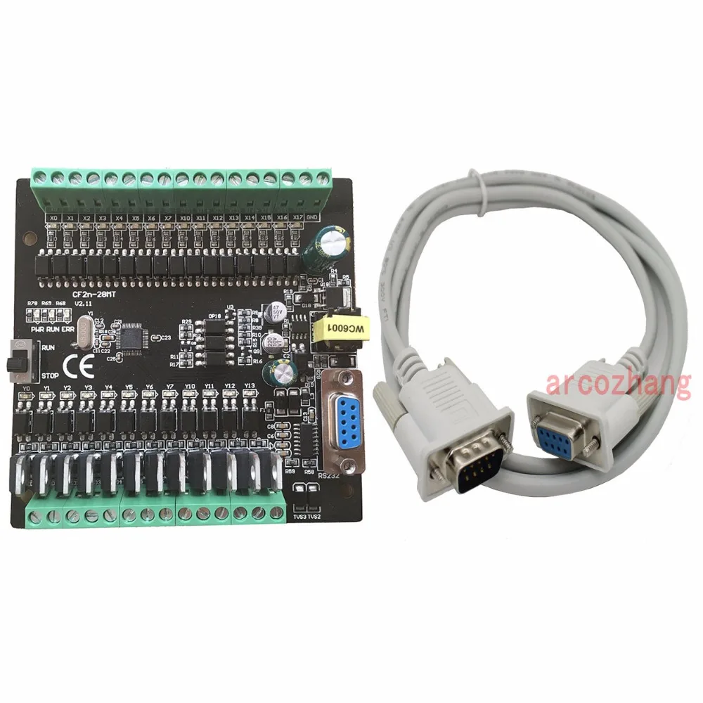 FX2N CF2N 28MT programmable logic controller 16 input 12 Transistors output plc controller automation controls plc system plc programmable logic controller fx2n 32 mt 001