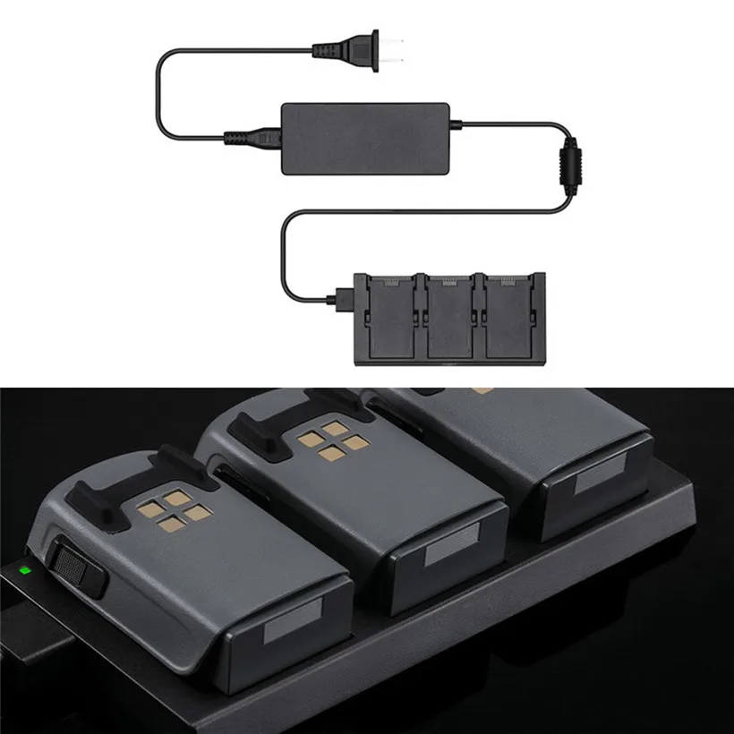 Battery Charging Hub Intelligent Batteries For DJI SPARK font b Drone b font US plug drop
