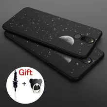 Huawei Mate 10 Lite,Black Simple Series Soft TPU Back Cover Case For Huawei Nova 2i Nova2i Phone Case Huawei Mate 10 Lite #1110