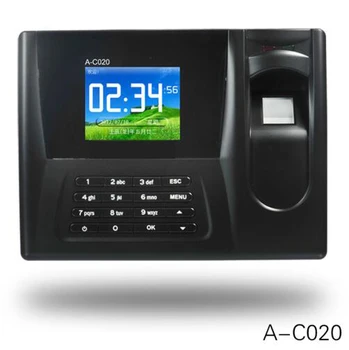 

Realand A-C020 Biometric Fingerprint Time Clock Recorder Attendance Employee Electronic English Punch Reader Machine 12V