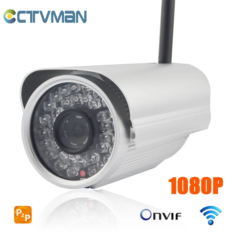 CTVMAN WIFI IP Camera HD 1080P Outdoor Wireless Camaras De Seguridad P2P Onvif Night Vision 2MP Home Surveillance CCTV Cameras