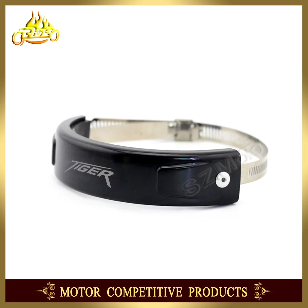 

Silencer Round Oval Exhaust Protector Can Cover Motorcycle 100MM-140MM For TRIUMPH TIGER 1050/SPORT 800/XC /XCX/XR 1200 EXPLORER