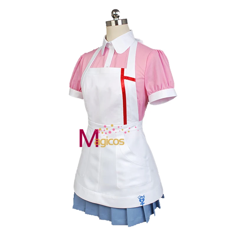 Костюм для косплея Mikan Tsumiki супер Danganronpa 2 карнавальный костюм женщин|Костюмы