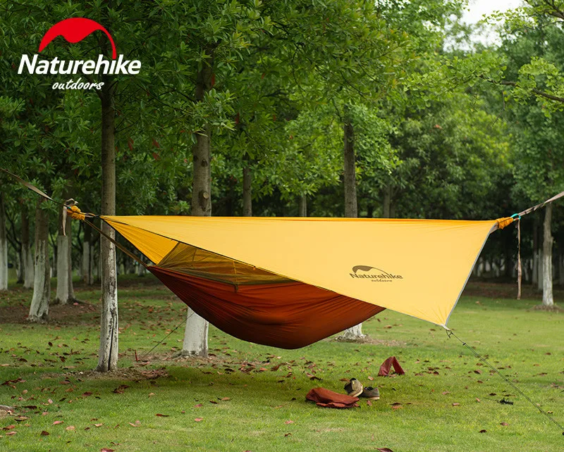 Naturehike открытый путешествия гамак палатка 20D силикатный нейлон 1 человек