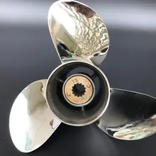 11 3/8x12 для БРП из нержавеющей стали пропеллер 40HP-50HP БРП пропеллеры 13 зуб БРП морской винтов 3 лезвие