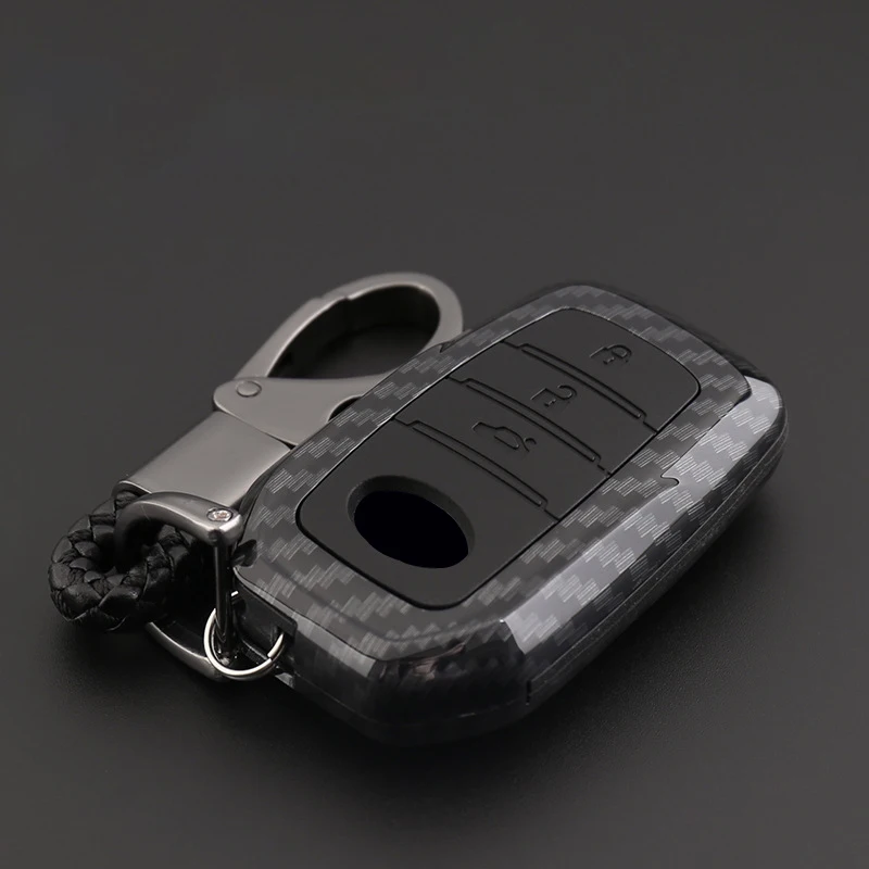 For TOYOTA Levin COROLLA Reiz Highlander RAV4 Camry Key protection cover decoration Carbon fiber key case | Автомобили и