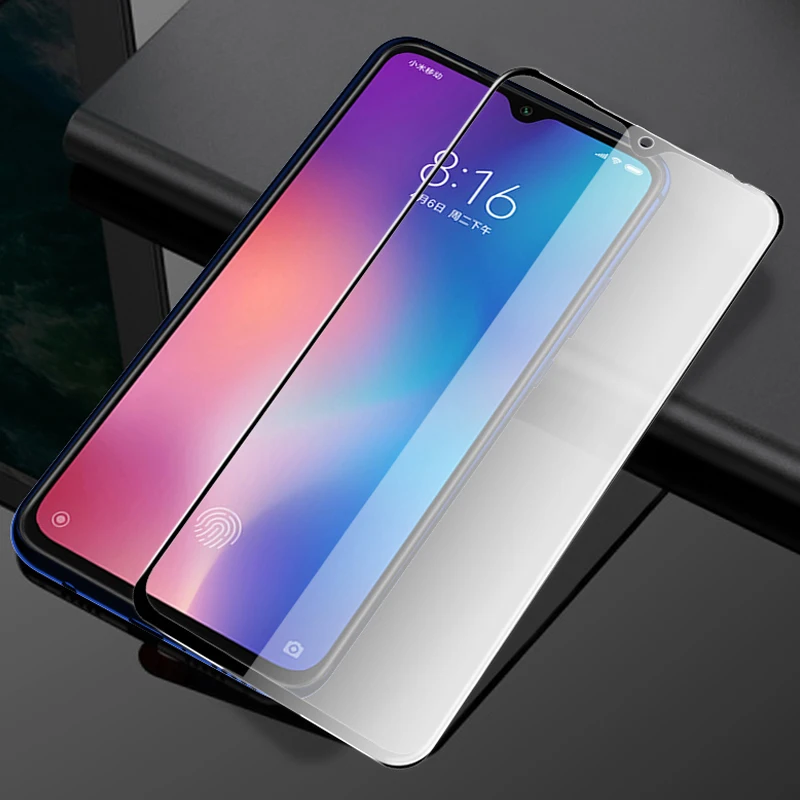 For Xiaomi Mi 9 Tempered Glass Full Cover Screen Protector For Xiaomi Xiomi Mi 9 SE Explorer Mi9 Armor Film (2 Pack)