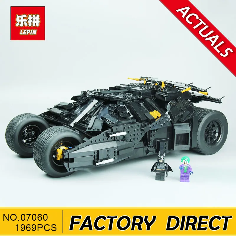 

Lepin 07060 1969Pcs Super Heroes Batman Chariot The Tumbler Batmobile Batwing Building Blocks Bricks Education Toys 7111