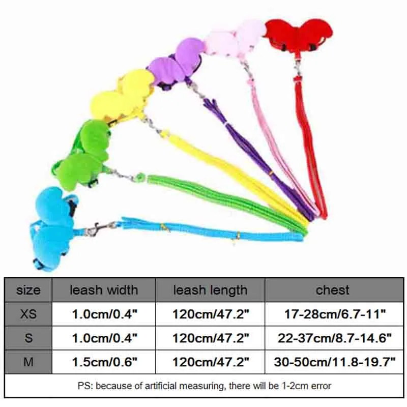 Cute-Angel-Pet-Dog-Leashes-and-Collars-Set-Puppy-Leads-for-Small-Dogs-Cats-Designer-Wing