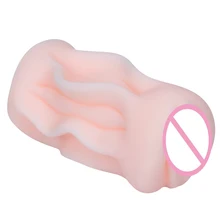 Silicone Real Pussy Real Vagina Fake Pussy Male Masturbator Realistic Artifical Vagina Sex Toys for Men Masturbation Cup