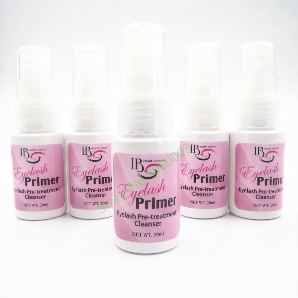 

New i beauty 20ml Eyelash Extension Primer Excellent Individual False Eyelashes Makeup Tools Glue For Lashes 5 piece