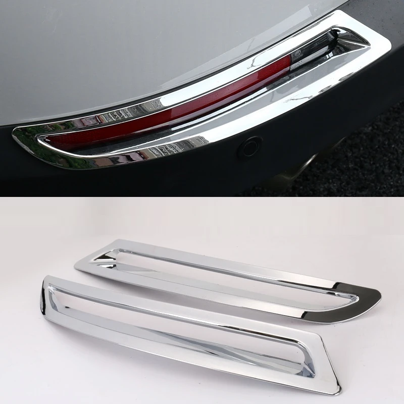 

Rear Fog Lamp automobile upgraded car styling covers decoration accessory bright sequins 10 11 12 FOR Volkswagen Tiguan