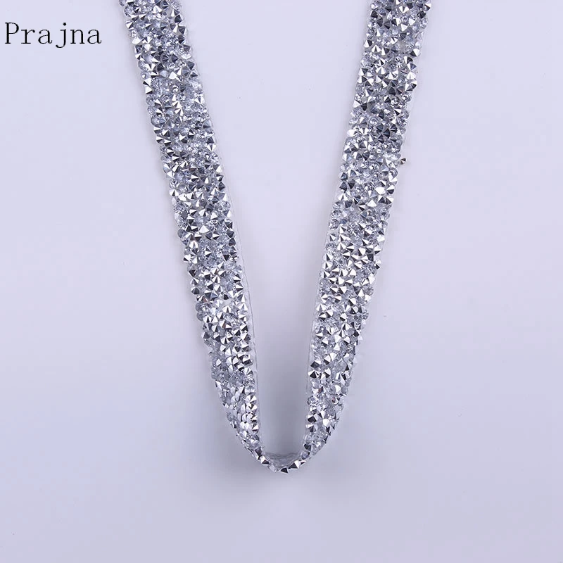 Gold Rhinestones Jewellery Making Chains And Stone Lace Set