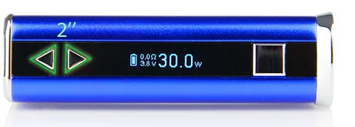 100% оригинальный 30 W eleaf istick аккумулятор мод 2200 mAh istick цветной контейнер 30 Вт VV/VW режимов OLED Экран Аккумуляторы к электронным сигаретам vape