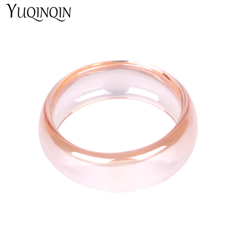 

Trendy Resin Cuff Fashion Women Bracelet and Bangles Bling Color Acrylic Wide Geometric Bangle For Girl Charms New Jewelry 2019