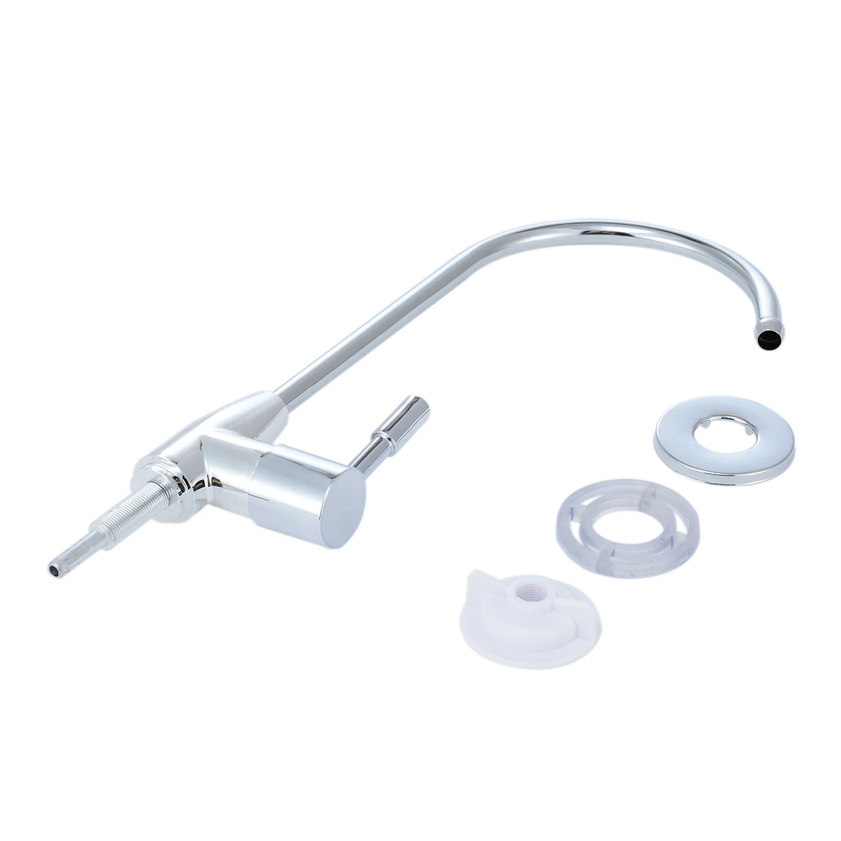 1/4'' Stainless Steel Plating Purifier Faucet Kitchen Sink Tap Plastic Valve Drink Water Filter Faucets DIY Home Tools