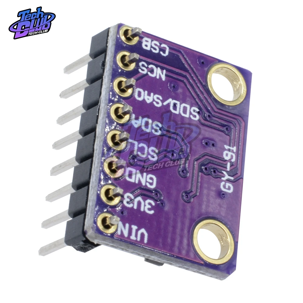 MPU 9250 MPU9250 BMP280 SPI IIC/I2C 10DOF ускорение гироскоп Компас 9 осевой модуль датчика GY 91 для