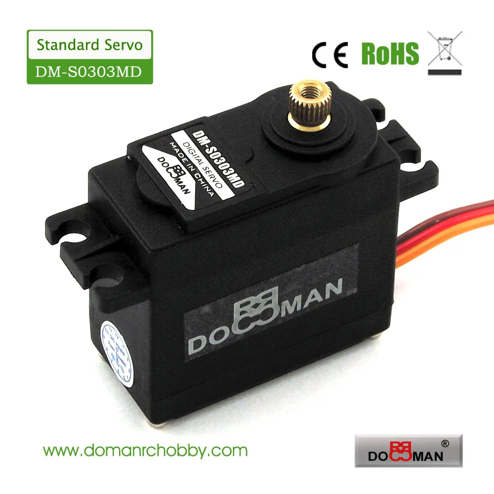 10 шт./лот DM S0303MD ДОМАН RC 56 г/0.14 s/3.5kg.cm Metal Gear 270 градусов робот цифровой