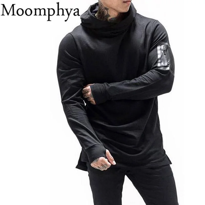 Moomphya 2017 nueva Otoño invierno hombre sudaderas con