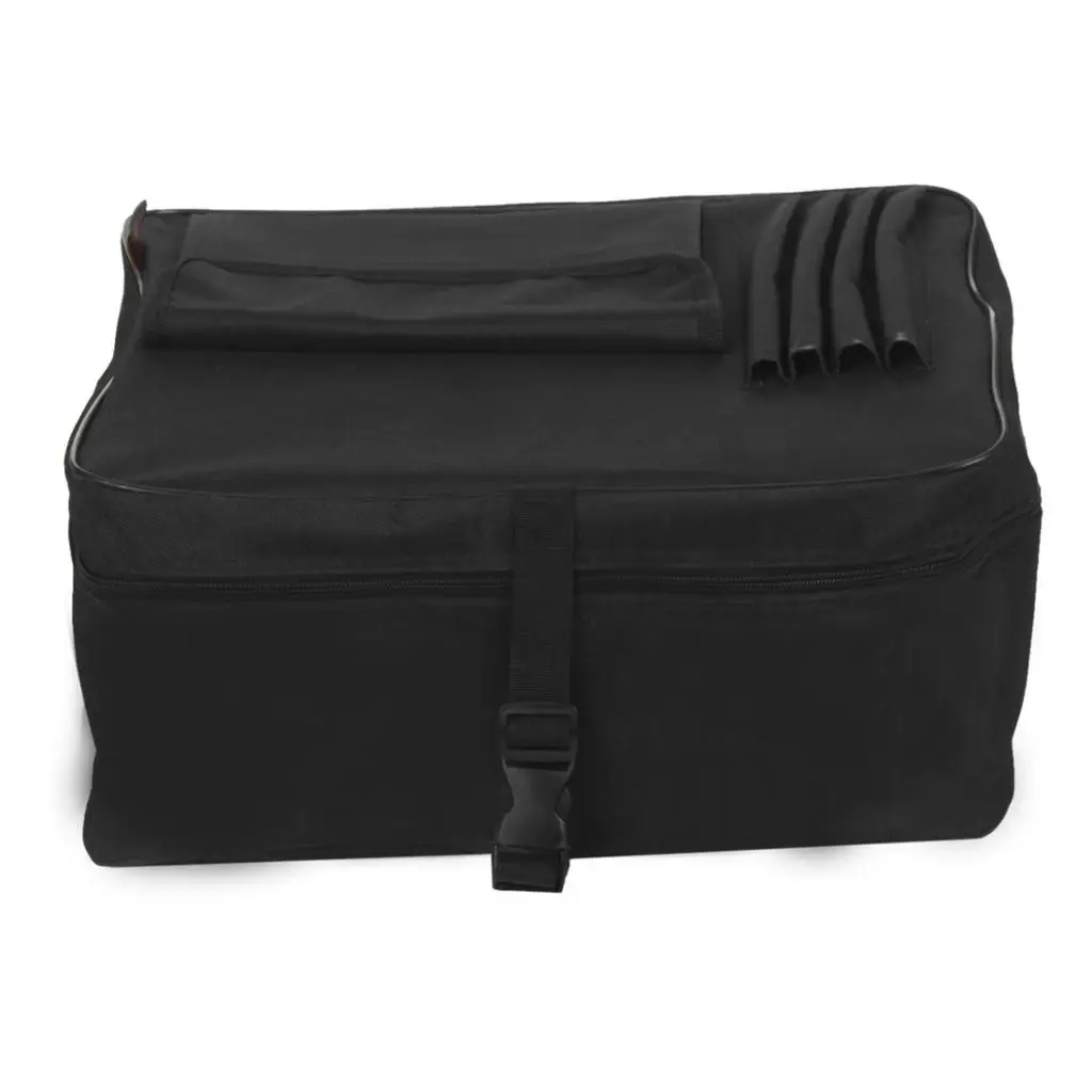 LADE 14'' Snare Drum Bag Oxford Thicking Backpack Instrument Case for Snare Drum Accessories Lightweight Waterproof