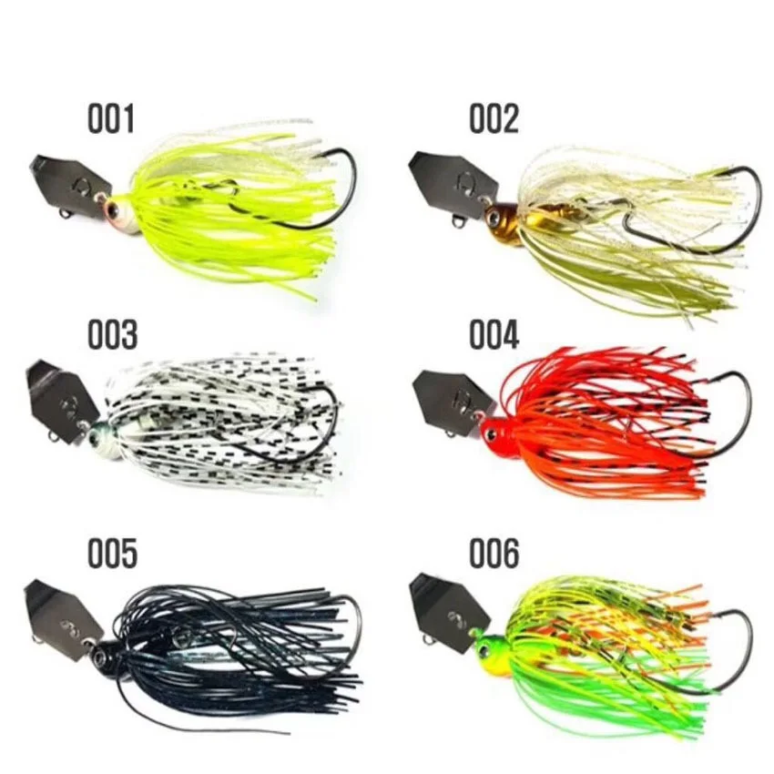 Spinnerbait Fishing Lure Buzzbait Wobbler Chatter Bait for carp Fishing with Swim Jig Blades Pesca