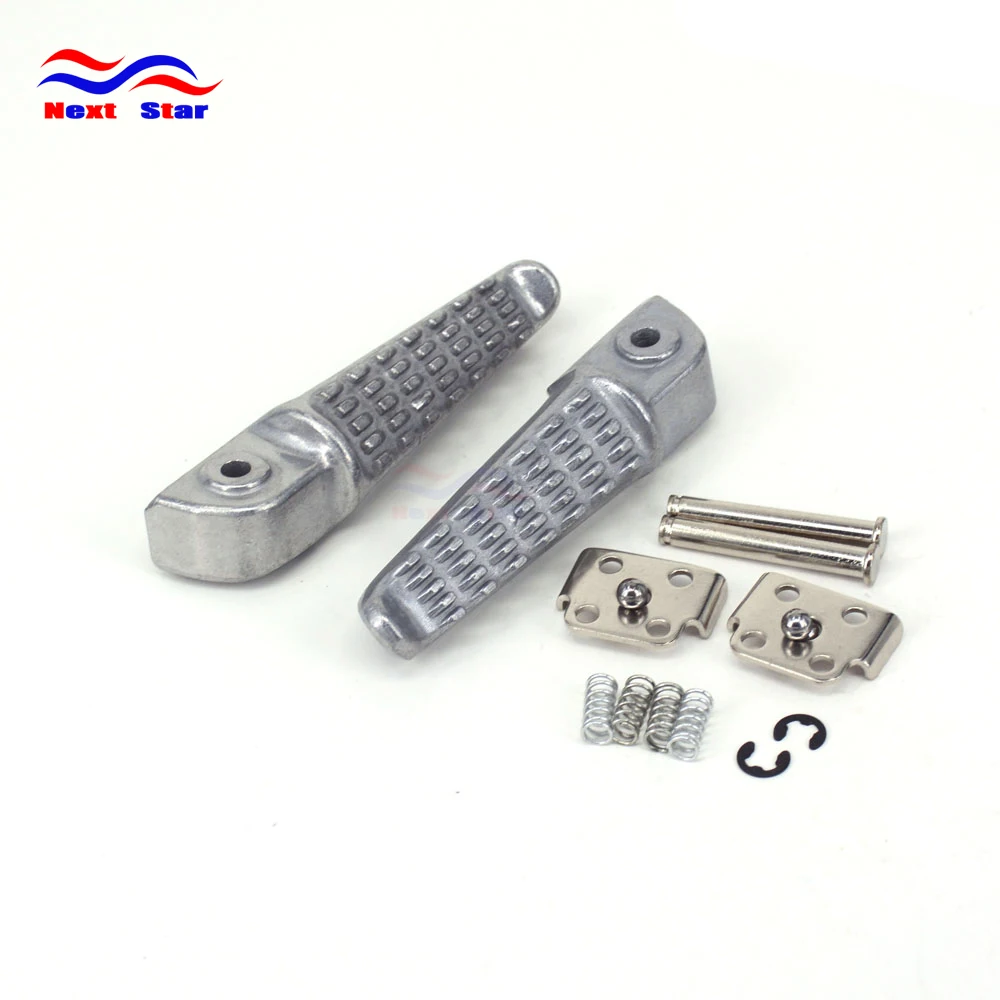 Motorcycle Front Foot Pegs Footrest Pedals For KAWASAKI KLE650 VERSYS