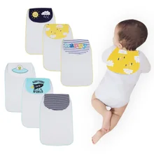 Детское одеяло Muslinlife, детский бюстгальтер-полотенце для младенцев, сухая салфетка для спины, 4 слоя, детское Сетчатое полотенце, хлопок