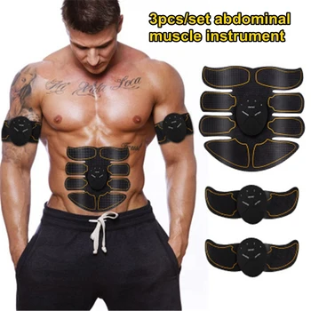 

Fitness Abdominal Muscle Trainer EMS Electric Press Stimulator Slimming Machine Gym Equipment Training Apparatus Exercise Belt
