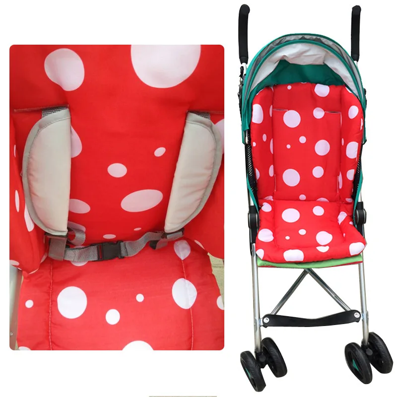 1PC Big Dot Baby Umbrella Stroller Warm Seat Cushion Child Safety Car Seat Baby Chair Cotton Pad
