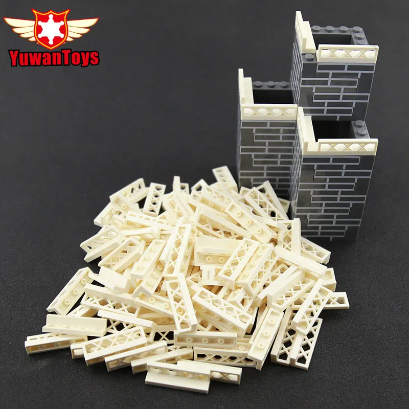 

50Pcs MOC Blocks DIY Building Toys Garden fence Blocks Baseplate Min Bricks Base Compatible Other Blocks