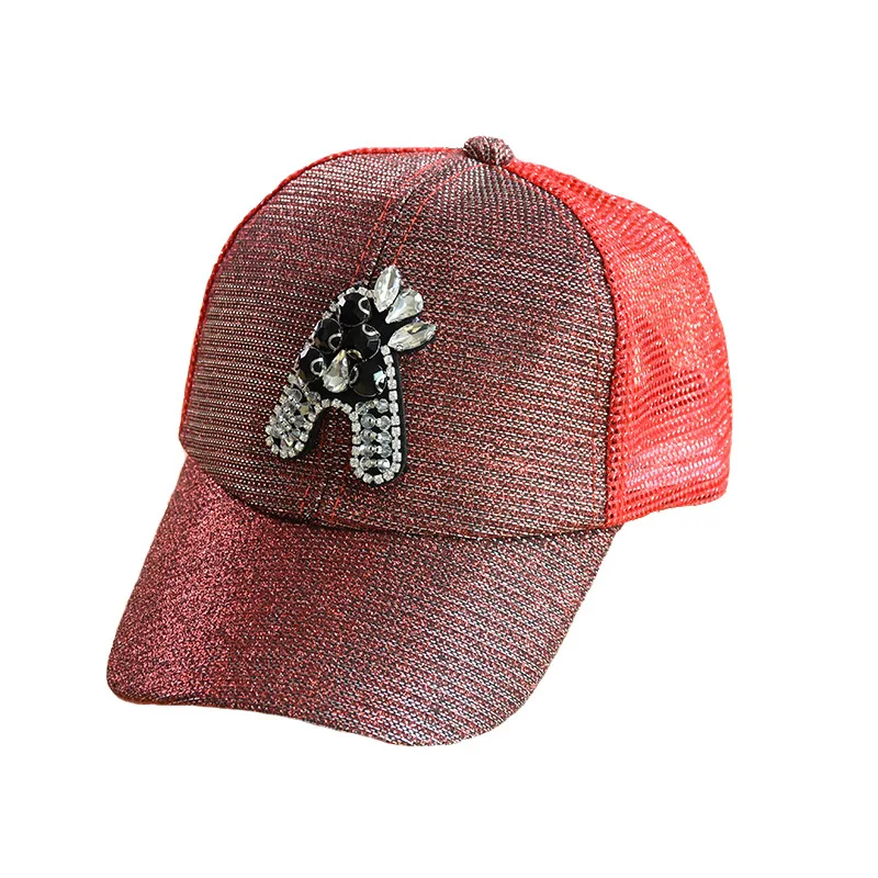 2018 Baby hats Children's Boy Summer Cool Cap Girls Card Notice Child Sun Protection Diamond Hat kids photography props | Детская