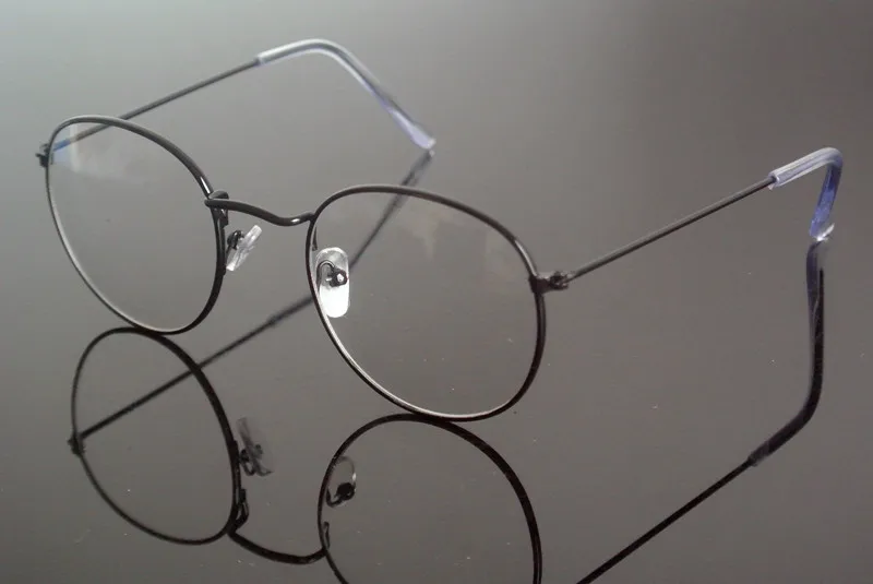 Ретро Модные металлические очки для чтения для мужчин и женщин, винтажные очки с полной оправой+ 100+ 125+ 150+ 175+ 200+ 225+ 250+ 275+ 300++ 5
