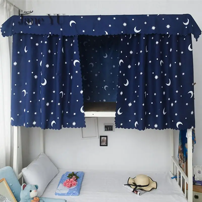 Janeyu Bed Curtain Bed Valance Bed Curtains For Student Dormitory