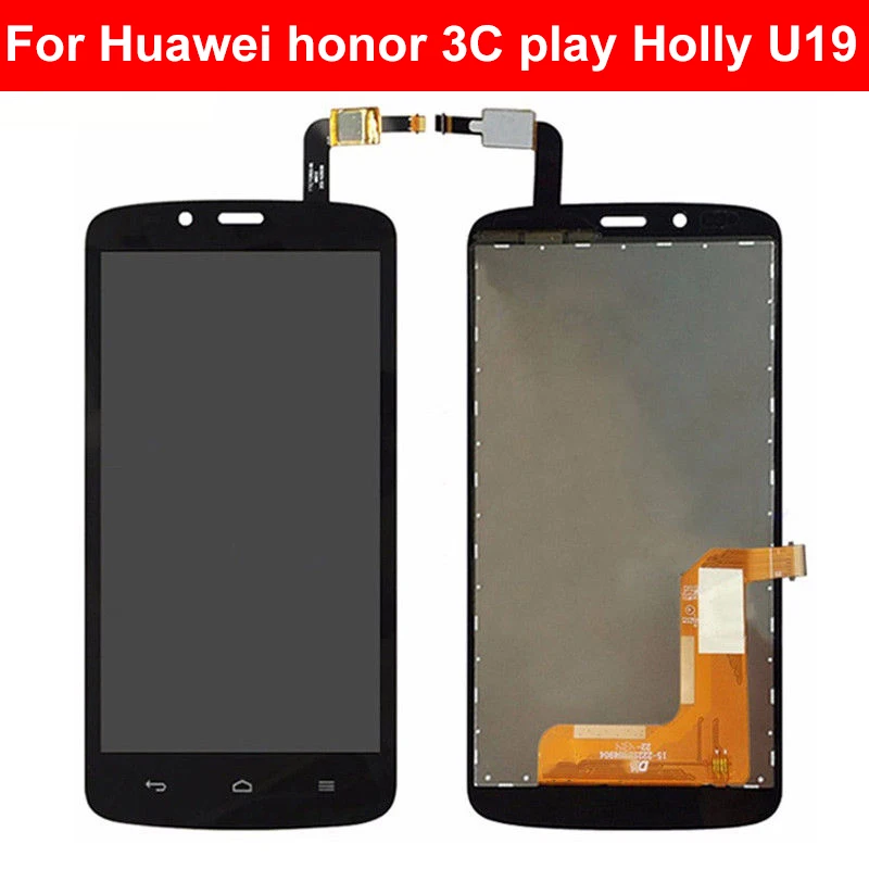 

for Huawei Honor Holly Hol-U19/Honor 3C Play LCD Screen Display Touch Digitizer 5 inch,Hol-U19 LCD Touch Assembly